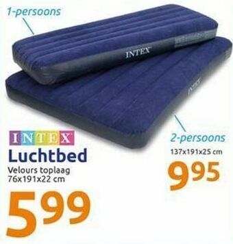 Action Luchtbed aanbieding