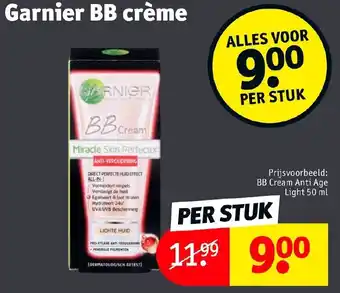 Kruidvat Garnier BB creme Anti Age Light 50ml aanbieding