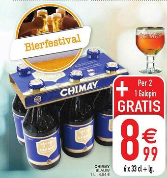 Cora Chimay aanbieding