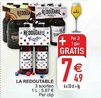 Cora La Redoutable aanbieding