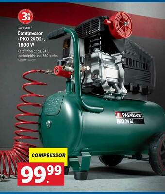 Lidl Compressor aanbieding