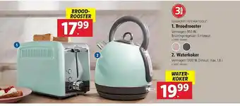 Lidl Broodrooster, Waterkoker aanbieding