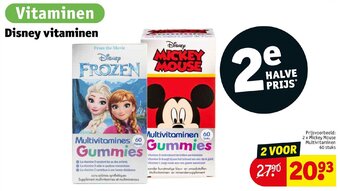 Kruidvat Disney vitaminen aanbieding