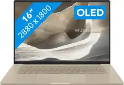 Coolblue ASUS Zenbook A16 OLED Copilot+ PC UX3607OA-SQ013W Azerty aanbieding