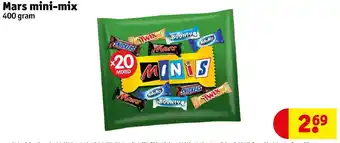 Kruidvat Mars mini-mix 400g aanbieding