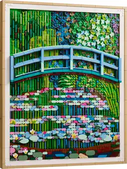 Coolblue LEGO Art Claude Monet: Brug over een vijver met waterlelies 31220 aanbieding