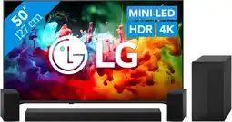 Coolblue LG Mini-led 50 QNED71 (2026) + LG DS60TR aanbieding