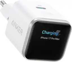 Coolblue Anker Nano Oplader 45W Power Delivery Wit aanbieding