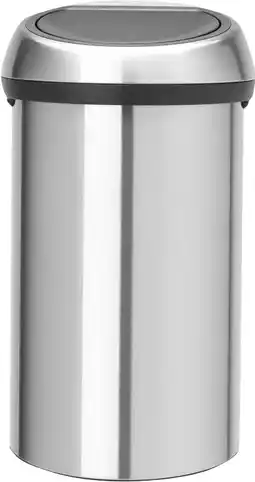 Coolblue Brabantia Touch Bin 60 Liter Rvs Fingerprint Proof aanbieding