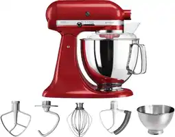 Coolblue KitchenAid Artisan Robot de Cuisine 5KSM175PS Rouge Empire aanbieding