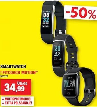 Smartwatch fitcoach motion