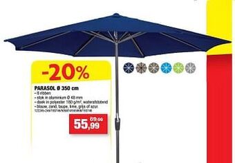Hubo Parasol aanbieding