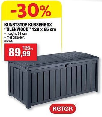 Hubo Kunststof kussenbox glenwood aanbieding