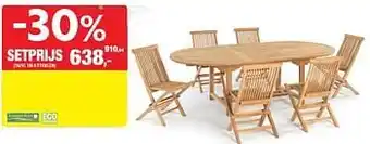 Stoel hidalgo + tafel aristo
