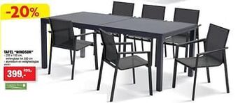 Hubo Tafel windsor aanbieding