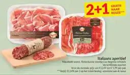 Intermarché Italiaans aperitief aanbieding
