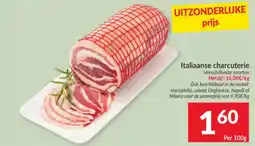 Intermarché Italiaanse charcuterie aanbieding