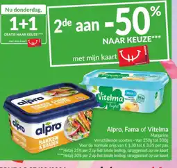 Intermarché Alpro, Fama of Vitelma Margarine aanbieding