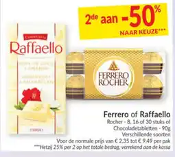 Intermarché Ferrero of Raffaello aanbieding