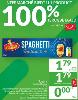 Intermarché Soubry Spaghetti Rustica aanbieding