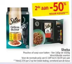 Intermarché Sheba Delices du Jour aanbieding