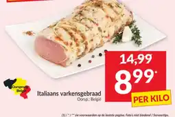 Intermarché Italiaans varkensgebraad aanbieding