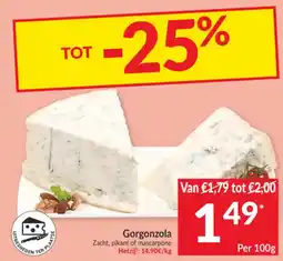Intermarché Gorgonzola aanbieding