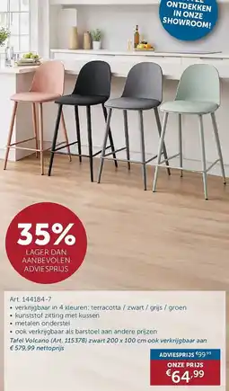 Zelfbouwmarkt barstoel aanbieding