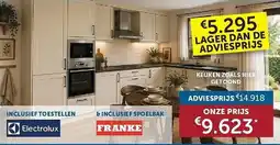 Zelfbouwmarkt Keuken zoals hier getoond aanbieding