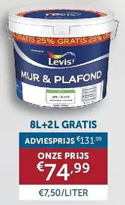 Zelfbouwmarkt Mur & Plafond aanbieding
