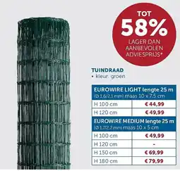Zelfbouwmarkt Tuindraad aanbieding