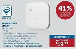 Zelfbouwmarkt rookmelder smart aanbieding