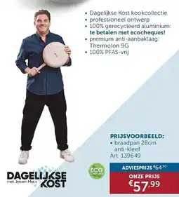Zelfbouwmarkt braadpan anti-kleef aanbieding