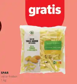 Spar Colruyt Verse frieten aanbieding