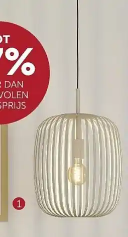 Zelfbouwmarkt Hanglamp zandkleur aanbieding
