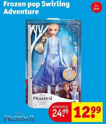 Kruidvat Frozen pop Swerling Adventure aanbieding
