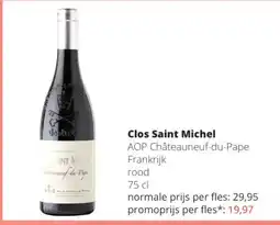 Spar Colruyt Clos Saint Michel aanbieding