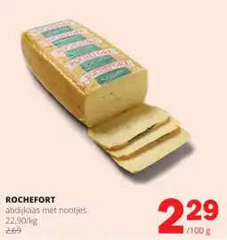 Spar Colruyt rochefort abdijkaas met notjes aanbieding