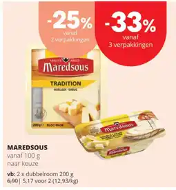 Spar Colruyt Maredsous aanbieding