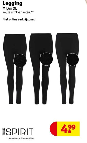Kruidvat Legging aanbieding