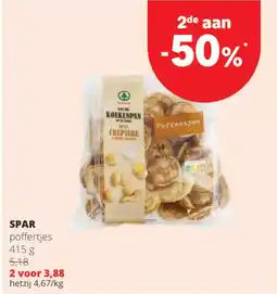 Spar Colruyt poffertjes aanbieding