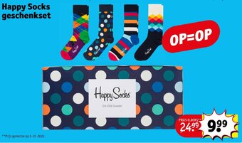 Kruidvat Happy Socks geschenkset aanbieding