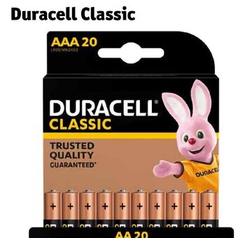 Kruidvat Duracell Classic aanbieding