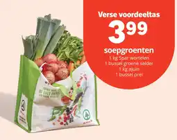 Spar Colruyt soepgroenten aanbieding