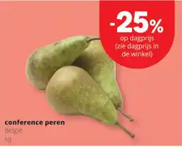 Spar Colruyt conference peren aanbieding