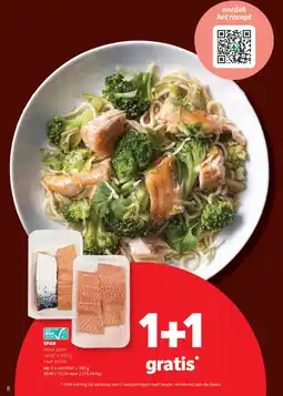 Spar Colruyt Spar verse zalm aanbieding