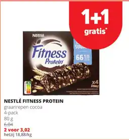 Spar Colruyt Nestlé fitness protein aanbieding
