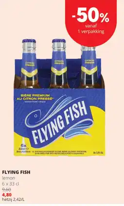 Spar Colruyt Flying fish aanbieding