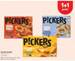 Spar Colruyt Pickers mini mozzarella sticks aanbieding