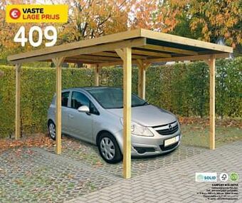 Brico Carport eco initia aanbieding